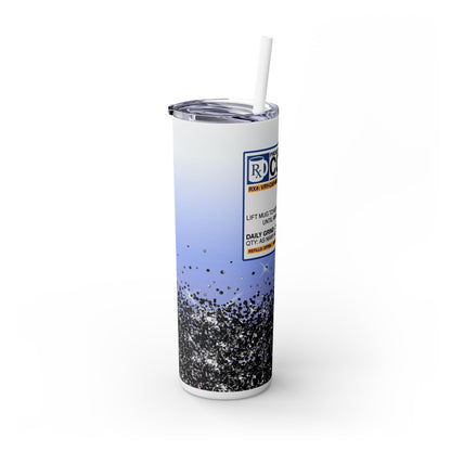 RX Coffee - SleekSip Skinny 20oz Tumbler with Straw