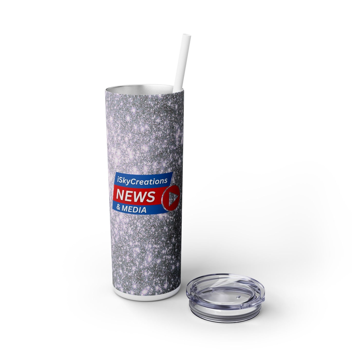 iSkyCreations - News & Media - SleekSip Skinny 20oz Tumbler with Straw