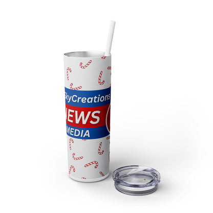 iSkyCreations - News & Media - SleekSip Skinny 20oz Tumbler with Straw