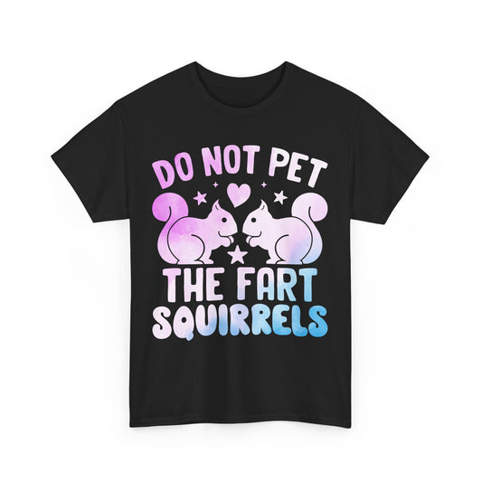 Fart Squirrel Warning Tee - Express Delivery available