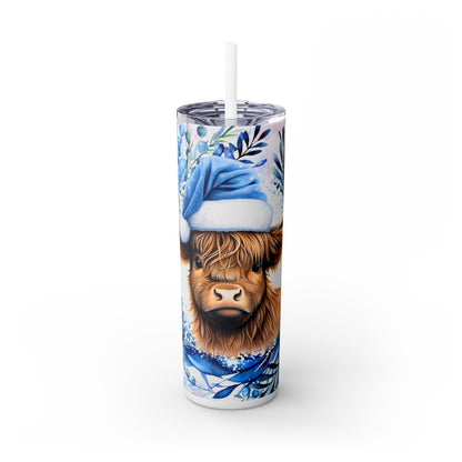 Christmas Time - SleekSip Skinny 20oz Tumbler with Straw