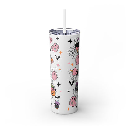 Spooky Summer Vibes - SleekSip Skinny 20oz Tumbler with Straw