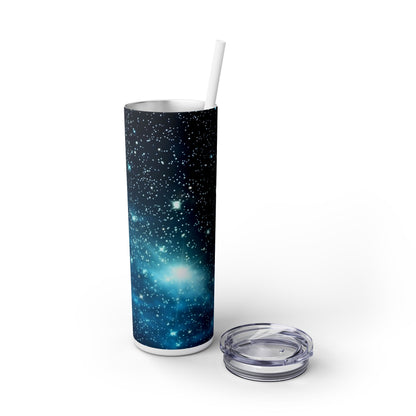 Starry Sky Galaxy - SleekSip Skinny 20oz Tumbler with Straw