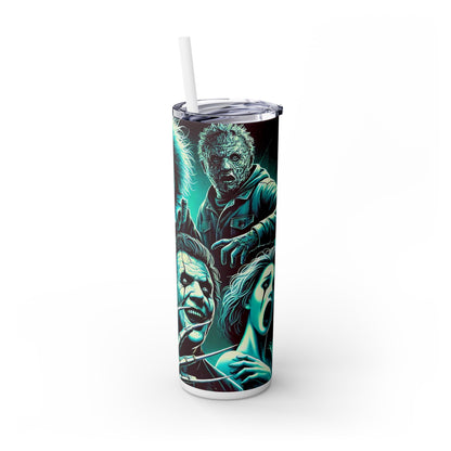 Halloween Horror - SleekSip Skinny 20oz Tumbler with Straw