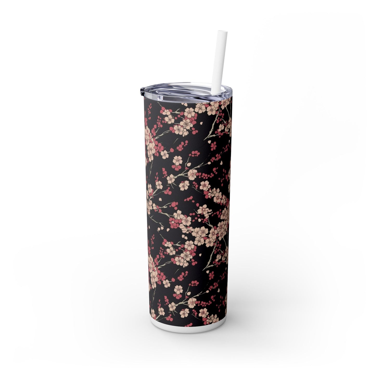 Japanese illustrations - SleekSip Skinny 20oz Tumbler with Straw