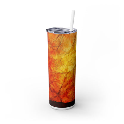 Jesus died for our sins - SleekSip Skinny 20oz Tumbler with Straw