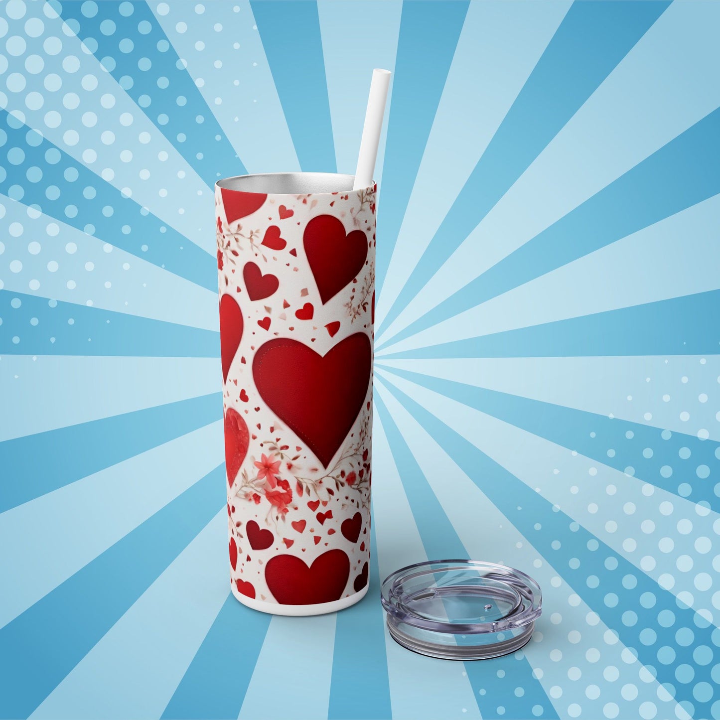 Heartfelt Blossoms Love Tumbler – 20oz