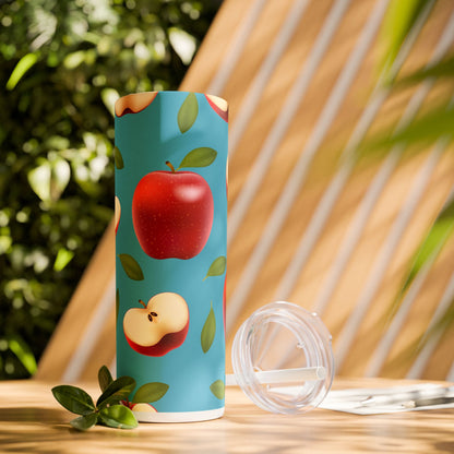 Delicious Fruit - SleekSip Skinny 20oz Tumbler with Straw