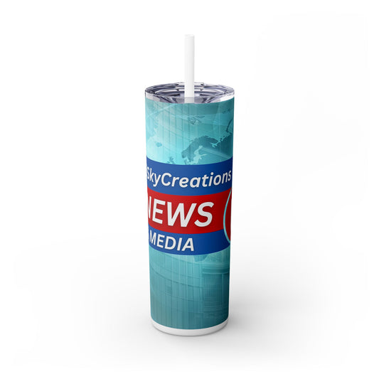 iSkyCreations - News & Media - SleekSip Skinny 20oz Tumbler with Straw