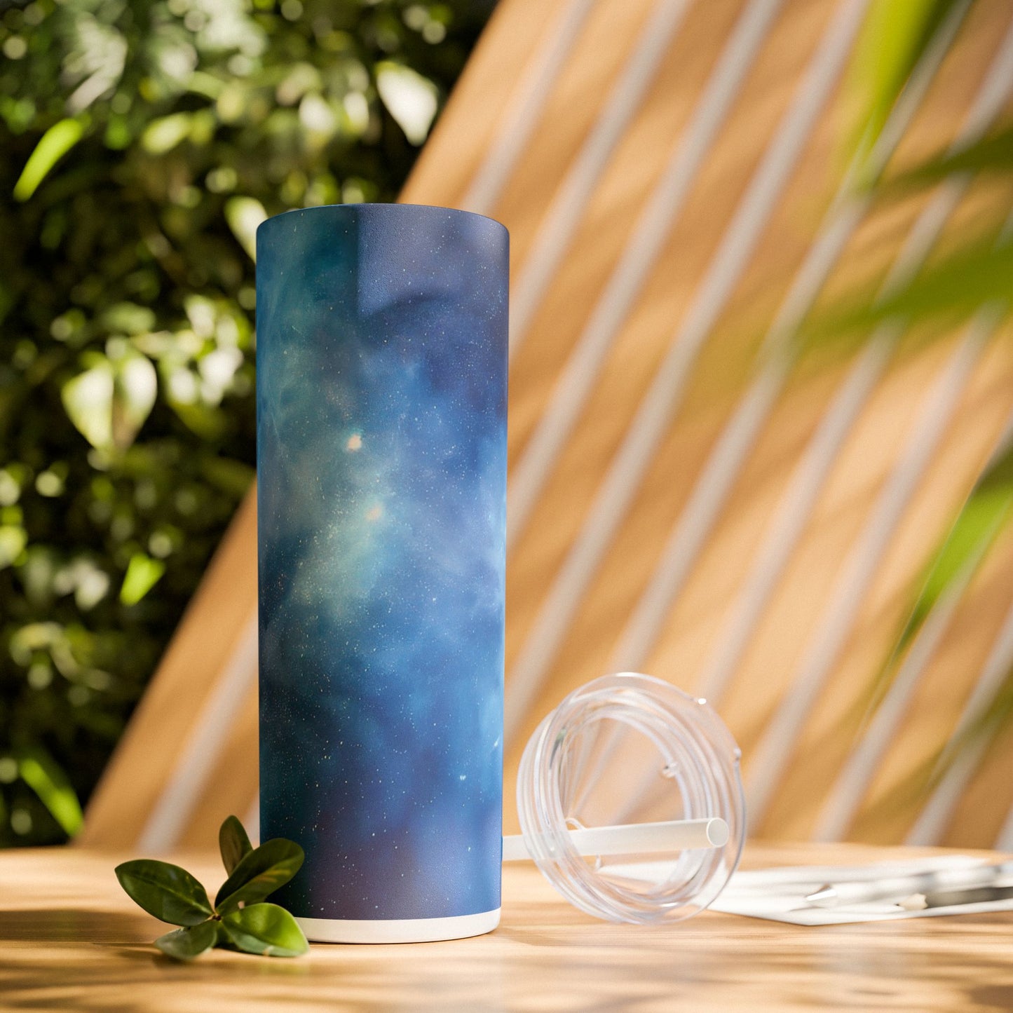 Starry Sky Galaxy - SleekSip Skinny 20oz Tumbler with Straw