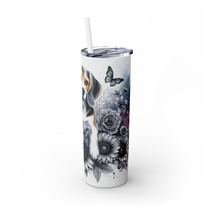 Beagle - SleekSip Skinny 20oz Tumbler with Straw