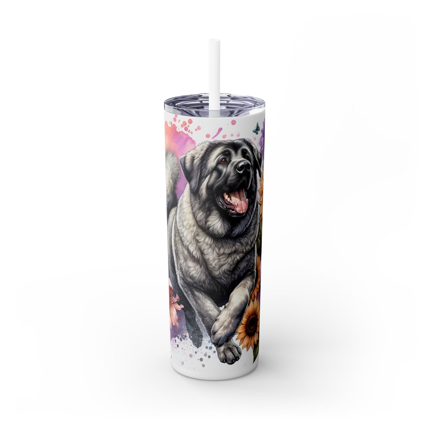 Anatolian Shepherd Dog - SleekSip Skinny 20oz Tumbler with Straw