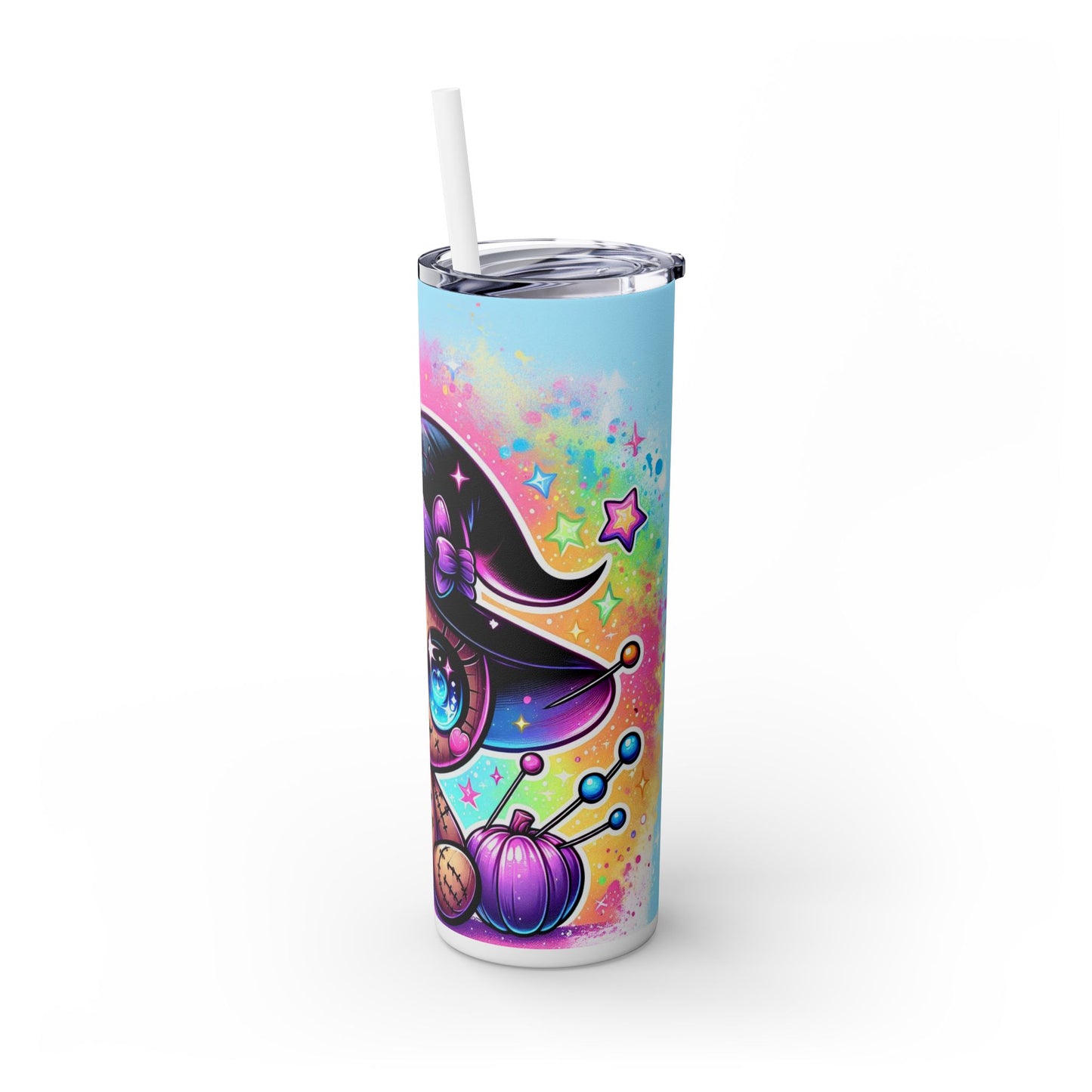 Cute Voodoo Doll - SleekSip Skinny 20oz Tumbler with Straw