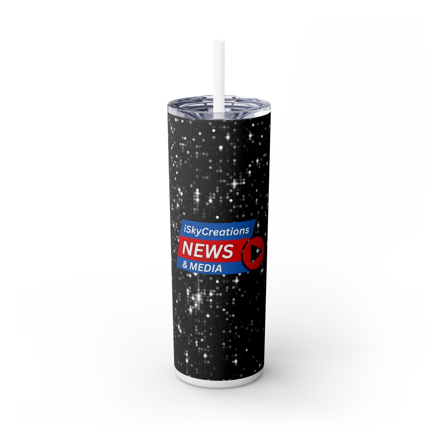 iSkyCreations - News & Media - SleekSip Skinny 20oz Tumbler with Straw