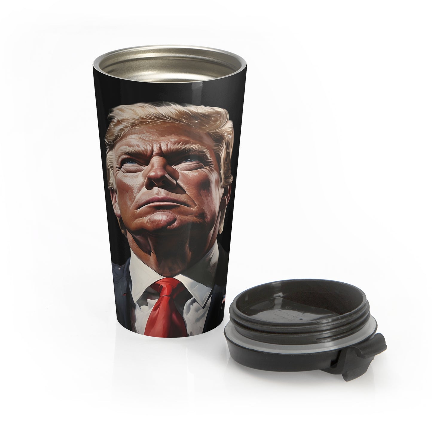 Bold Leadership Stainless Steel Travel Mug – 15oz