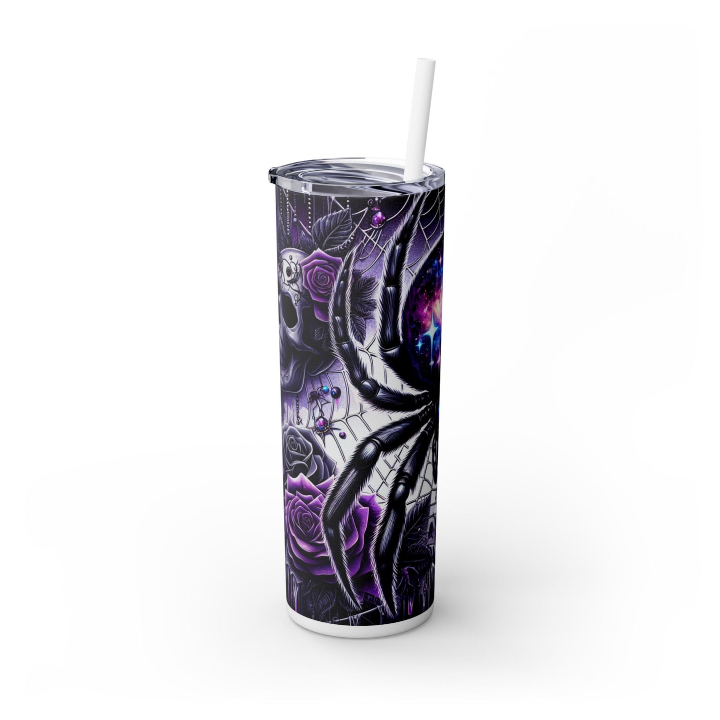 Mystical Spider - SleekSip Skinny 20oz Tumbler with Straw