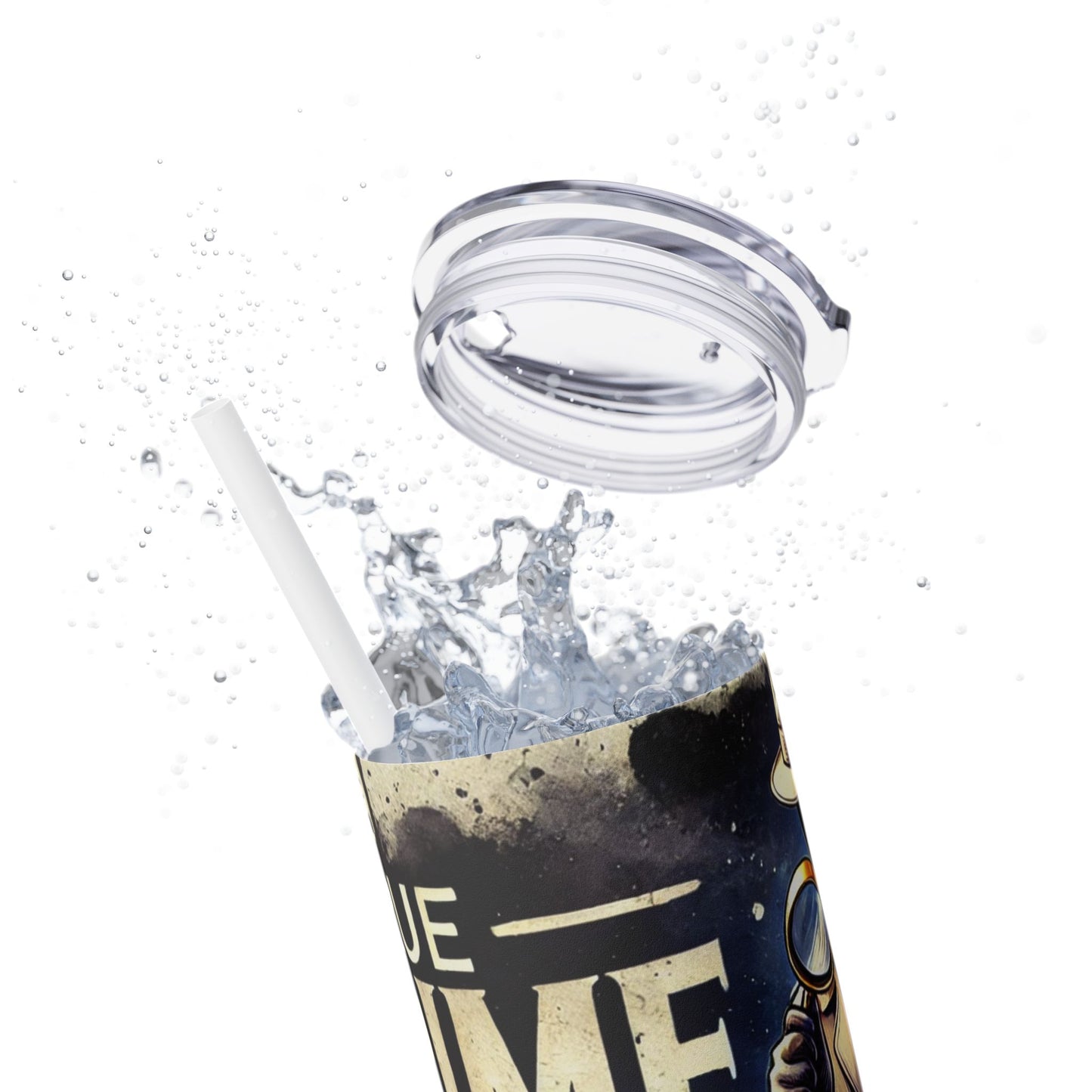 True Crime Addict - SleekSip Skinny 20oz Tumbler with Straw