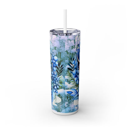 Christmas Time - SleekSip Skinny 20oz Tumbler with Straw