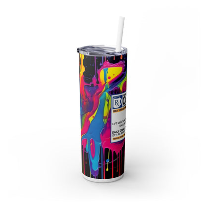 RX Coffee - SleekSip Skinny 20oz Tumbler with Straw