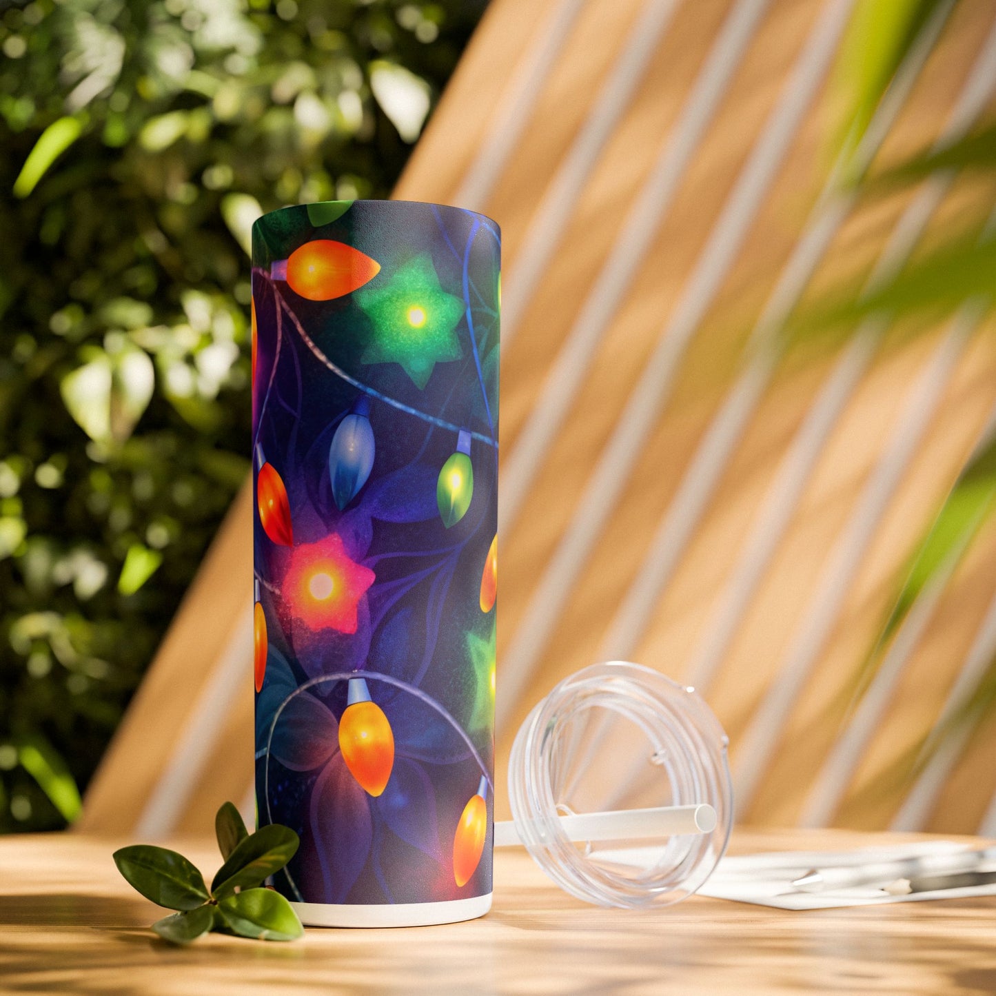 Holiday Glow Tumbler – Light up your holidays with this festive tumbler!