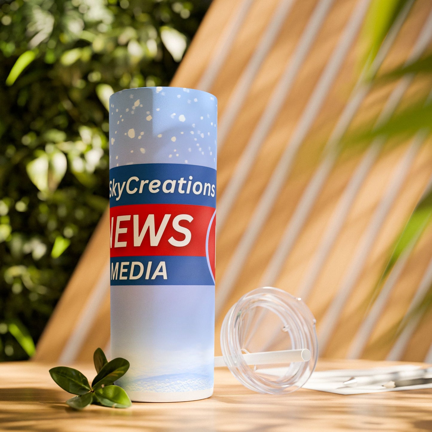 iSkyCreations - News & Media - SleekSip Skinny 20oz Tumbler with Straw