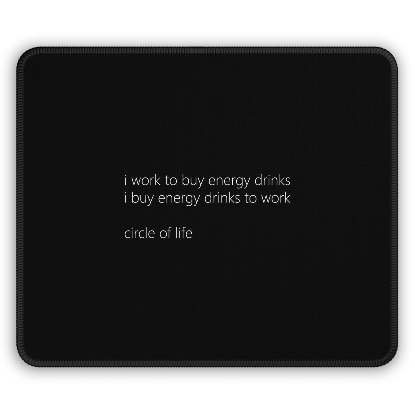 Circle of Life Energy Drink Mouse Pad