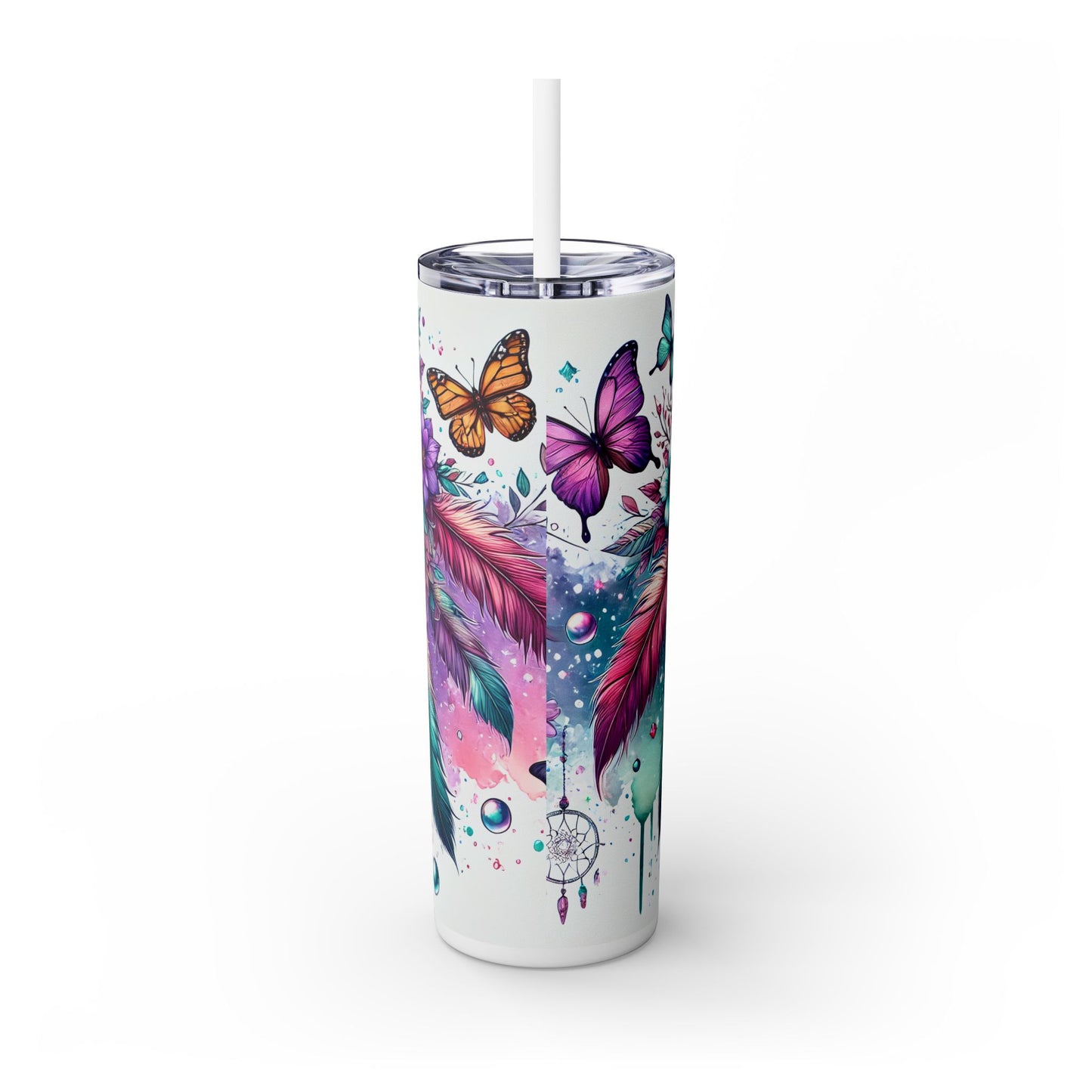 Dreamcatcher - SleekSip Skinny 20oz Tumbler with Straw