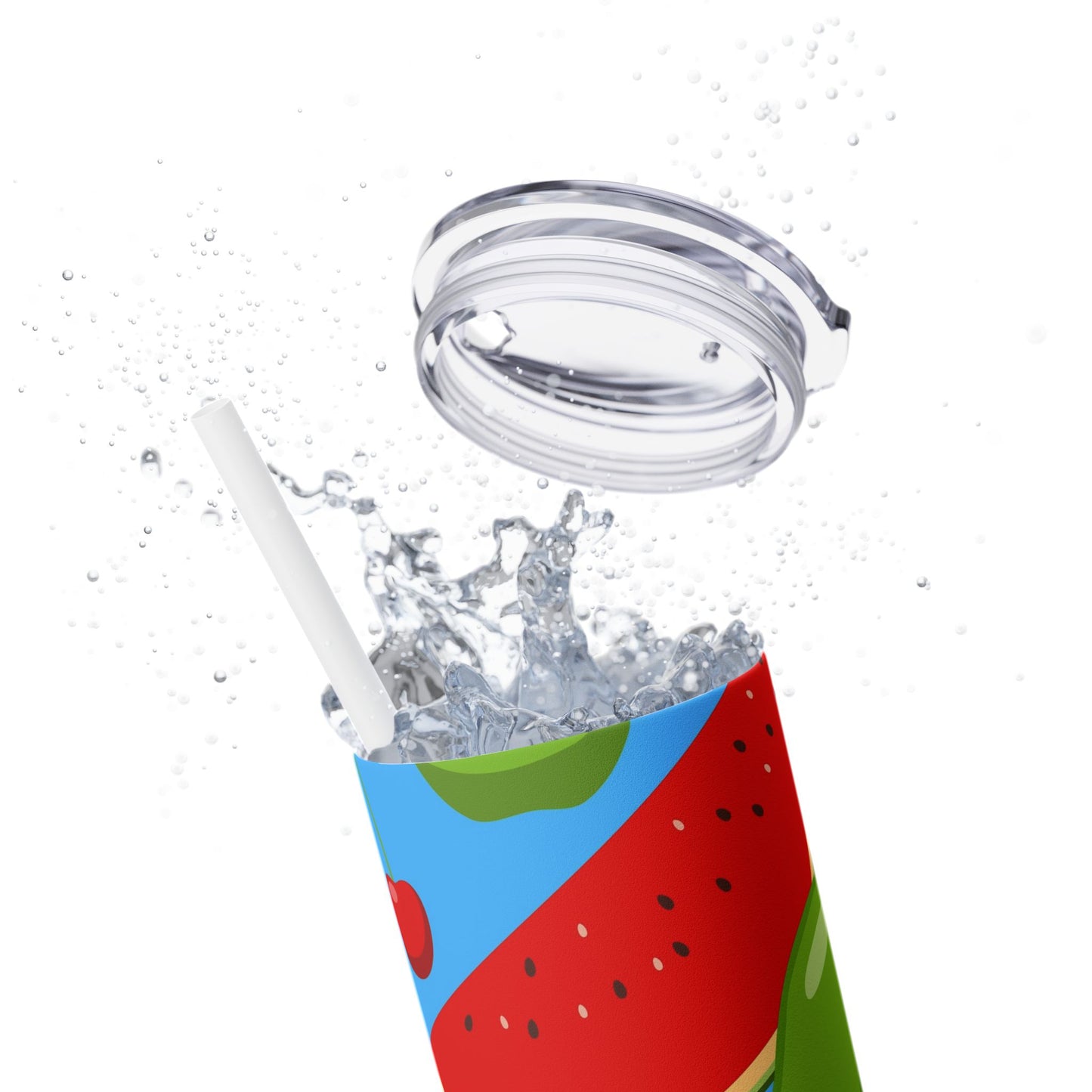 Delicious Fruit - SleekSip Skinny 20oz Tumbler with Straw