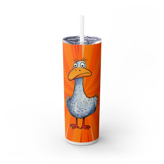 Wacky Animals - SleekSip Skinny 20oz Tumbler with Straw