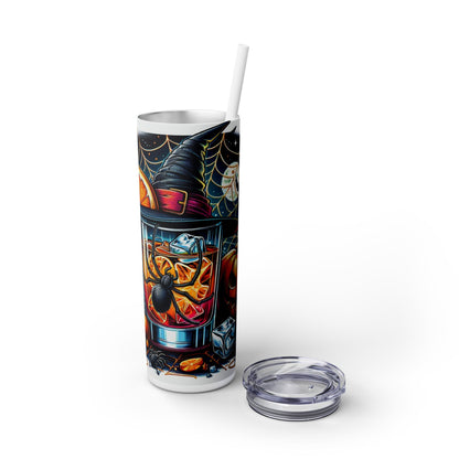 Spider Potion Halloween - SleekSip Skinny 20oz Tumbler with Straw