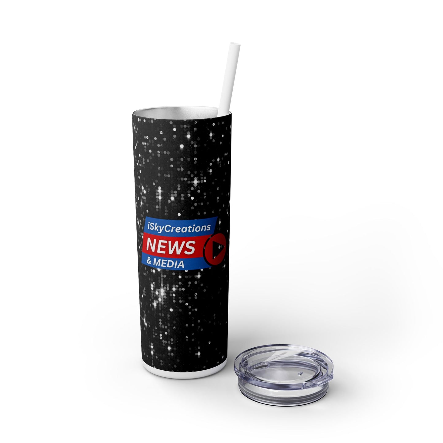 iSkyCreations - News & Media - SleekSip Skinny 20oz Tumbler with Straw