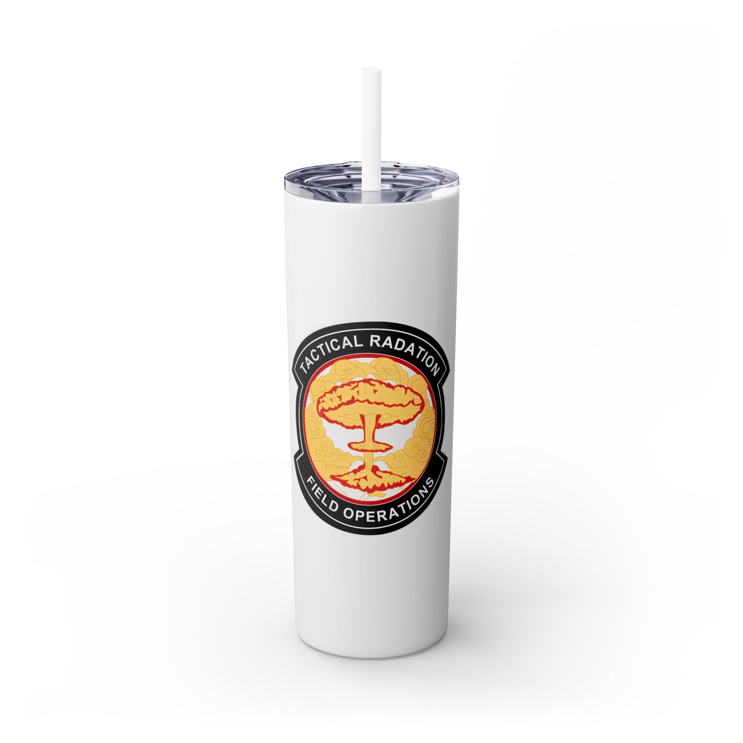 Tactical Radiation Tumbler – For those ready to take on the heat, one sip at a time!