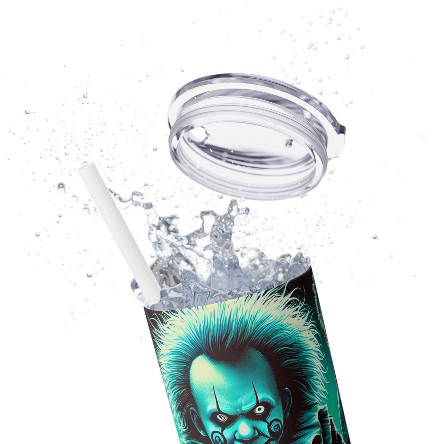 Halloween Horror - SleekSip Skinny 20oz Tumbler with Straw