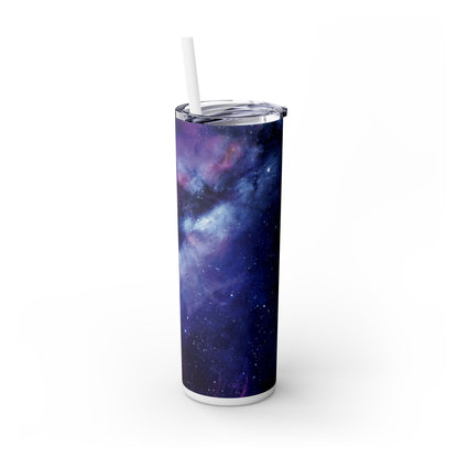 Starry Sky Galaxy - SleekSip Skinny 20oz Tumbler with Straw