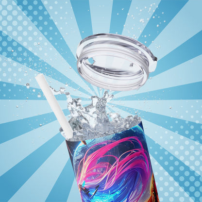 Cosmic Fire Anime Tumbler – 20oz