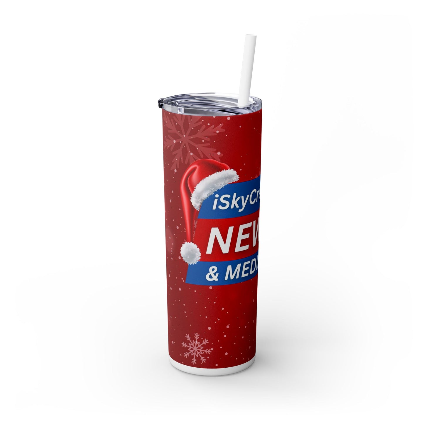 iSkyCreations - News & Media - SleekSip Skinny 20oz Tumbler with Straw