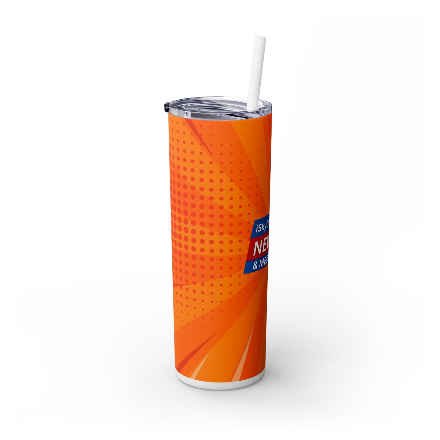 iSkyCreations - News & Media - SleekSip Skinny 20oz Tumbler with Straw