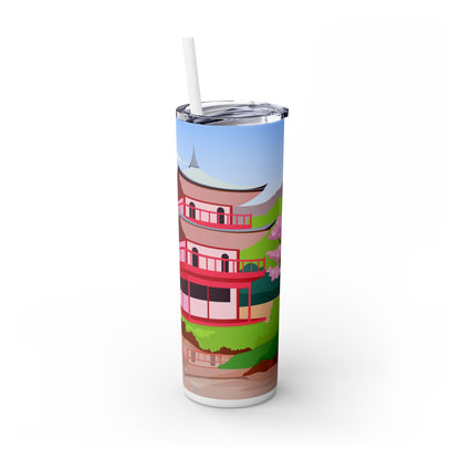 Japan - SleekSip Skinny 20oz Tumbler with Straw