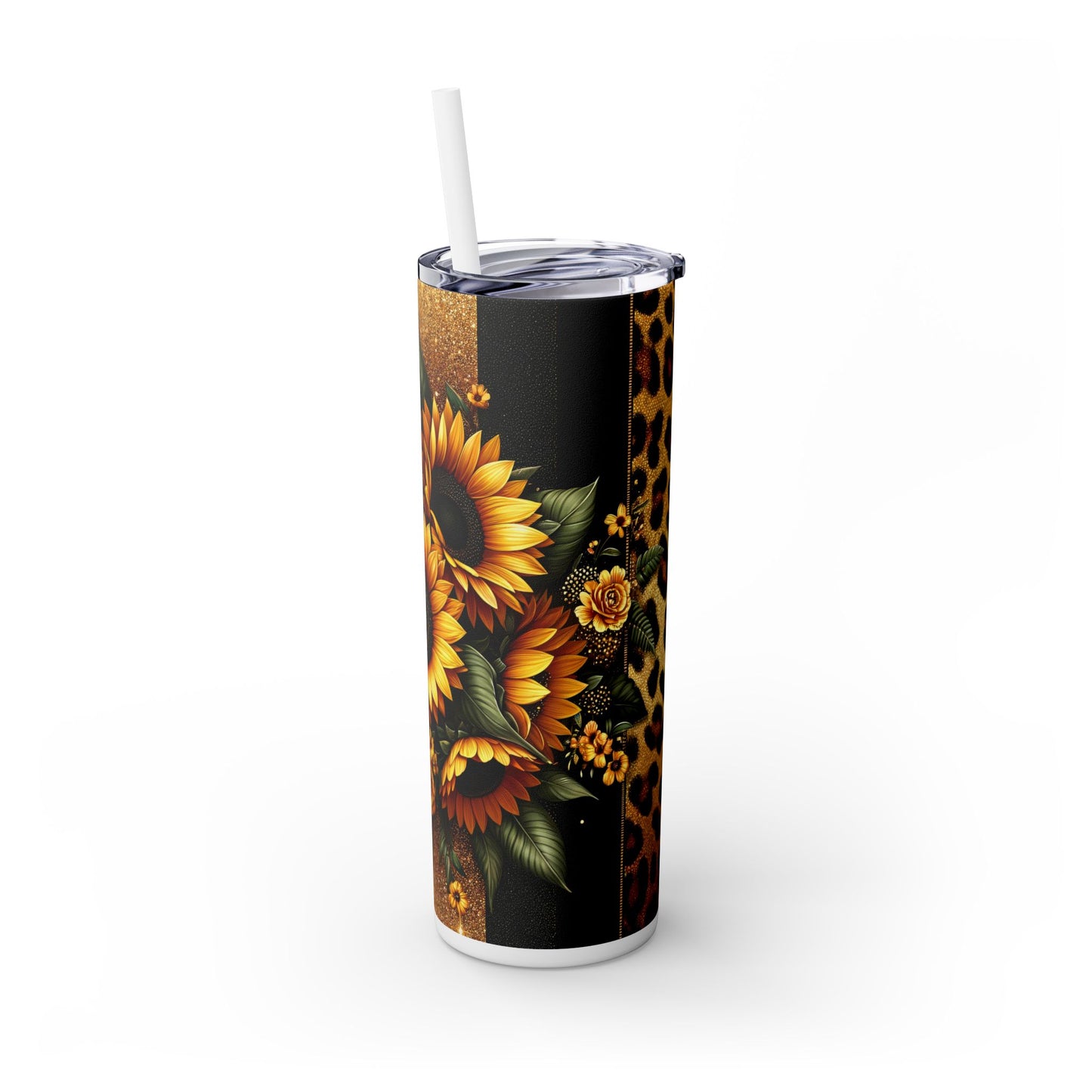 Sunflower Colors - SleekSip Skinny 20oz Tumbler with Straw