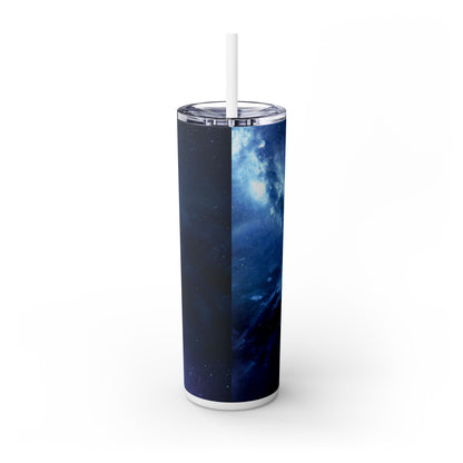 Starry Sky Galaxy - SleekSip Skinny 20oz Tumbler with Straw