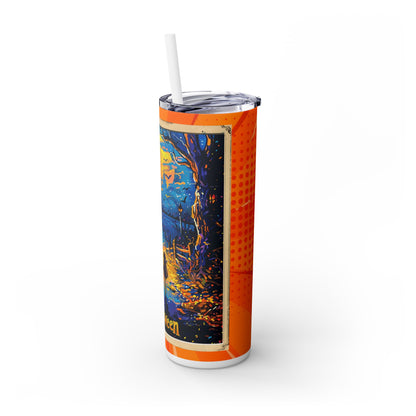 Halloween Card - SleekSip Skinny 20oz Tumbler with Straw