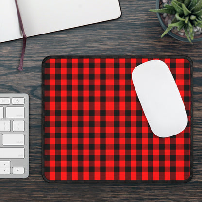 Classic Buffalo Plaid Mouse Pad – Rustic Charm for Your Desk!