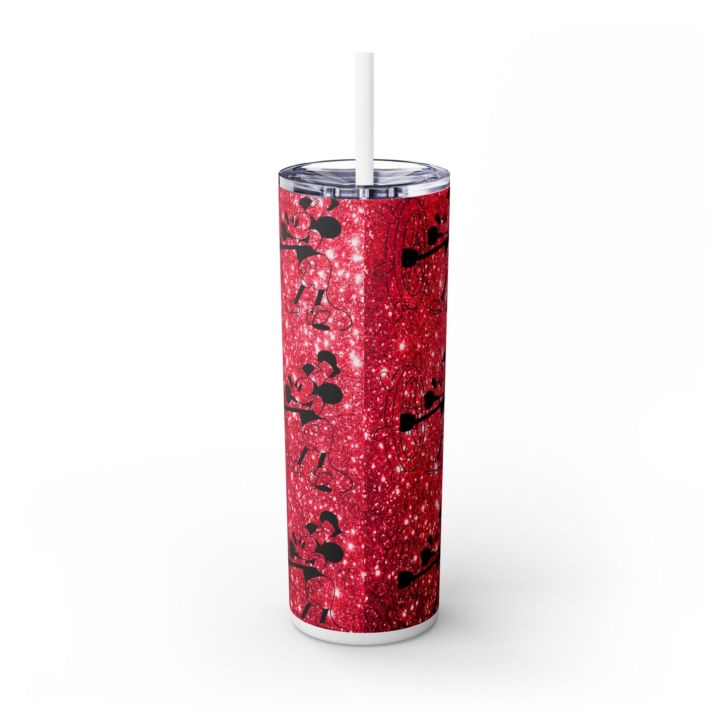 Steamboat Mickey Mouse - SleekSip Skinny 20oz Tumbler with Straw