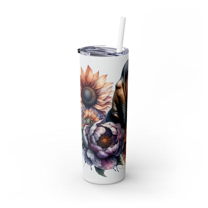 Bloodhound - SleekSip Skinny 20oz Tumbler with Straw