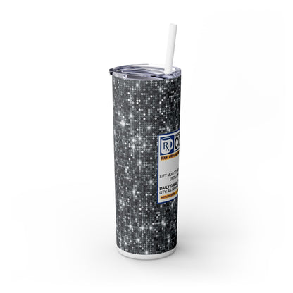 RX Coffee - SleekSip Skinny 20oz Tumbler with Straw