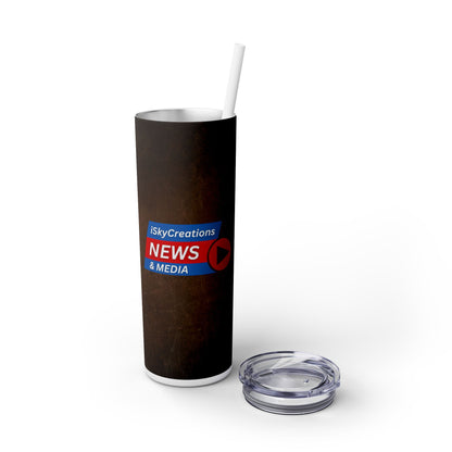 iSkyCreations - News & Media - SleekSip Skinny 20oz Tumbler with Straw