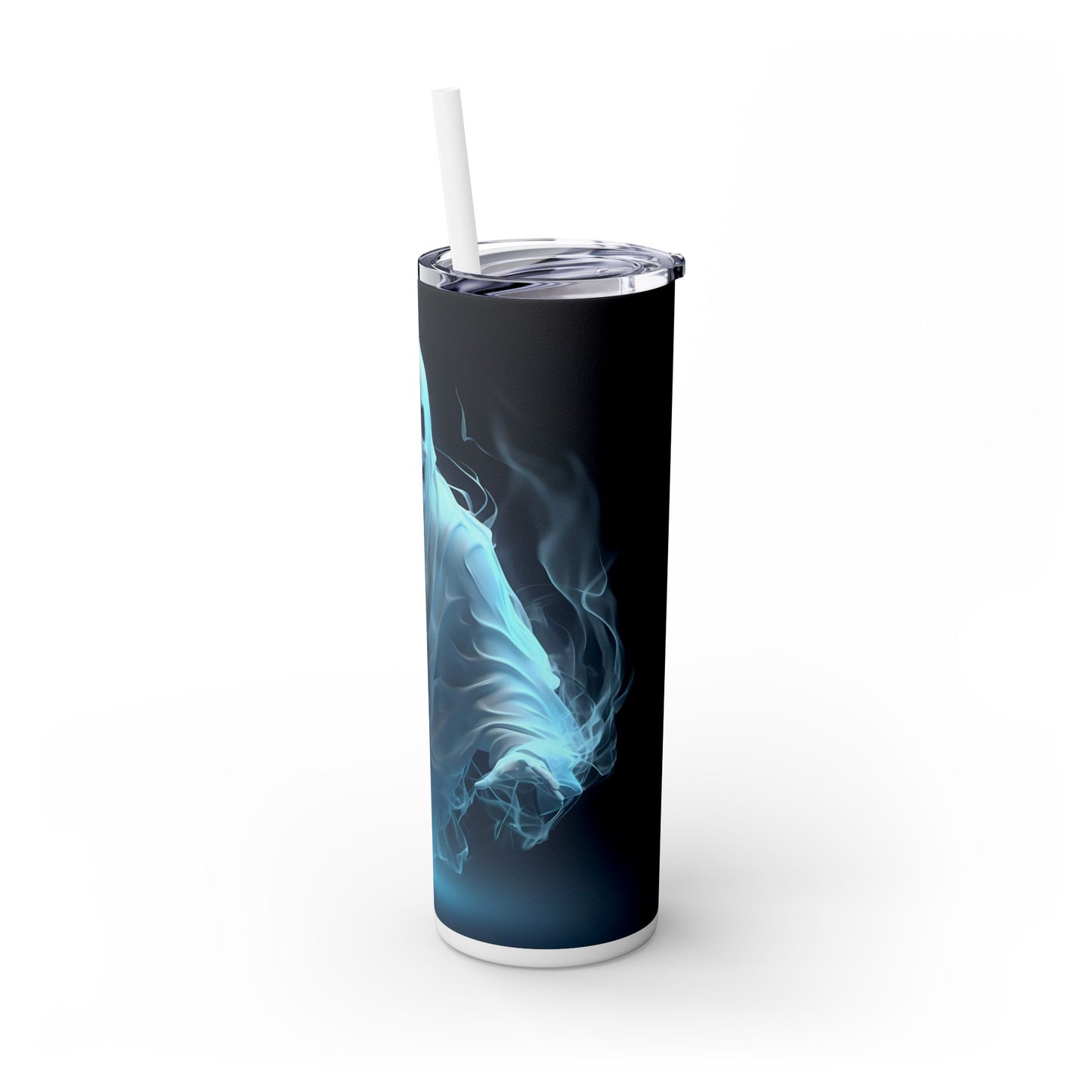 Scary Ghost - SleekSip Skinny 20oz Tumbler with Straw