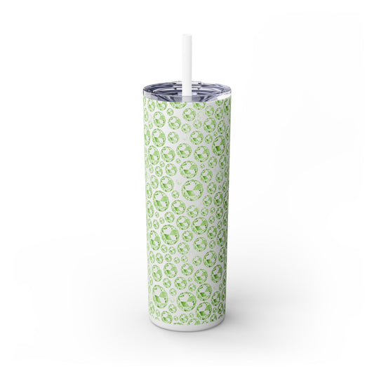 Pretty Diamonds - SleekSip Skinny 20oz Tumbler with Straw