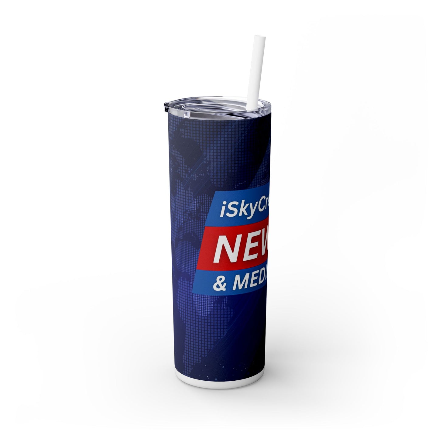 iSkyCreations - News & Media - SleekSip Skinny 20oz Tumbler with Straw