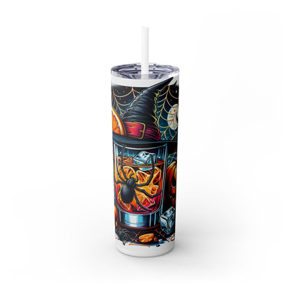 Spider Potion Halloween - SleekSip Skinny 20oz Tumbler with Straw